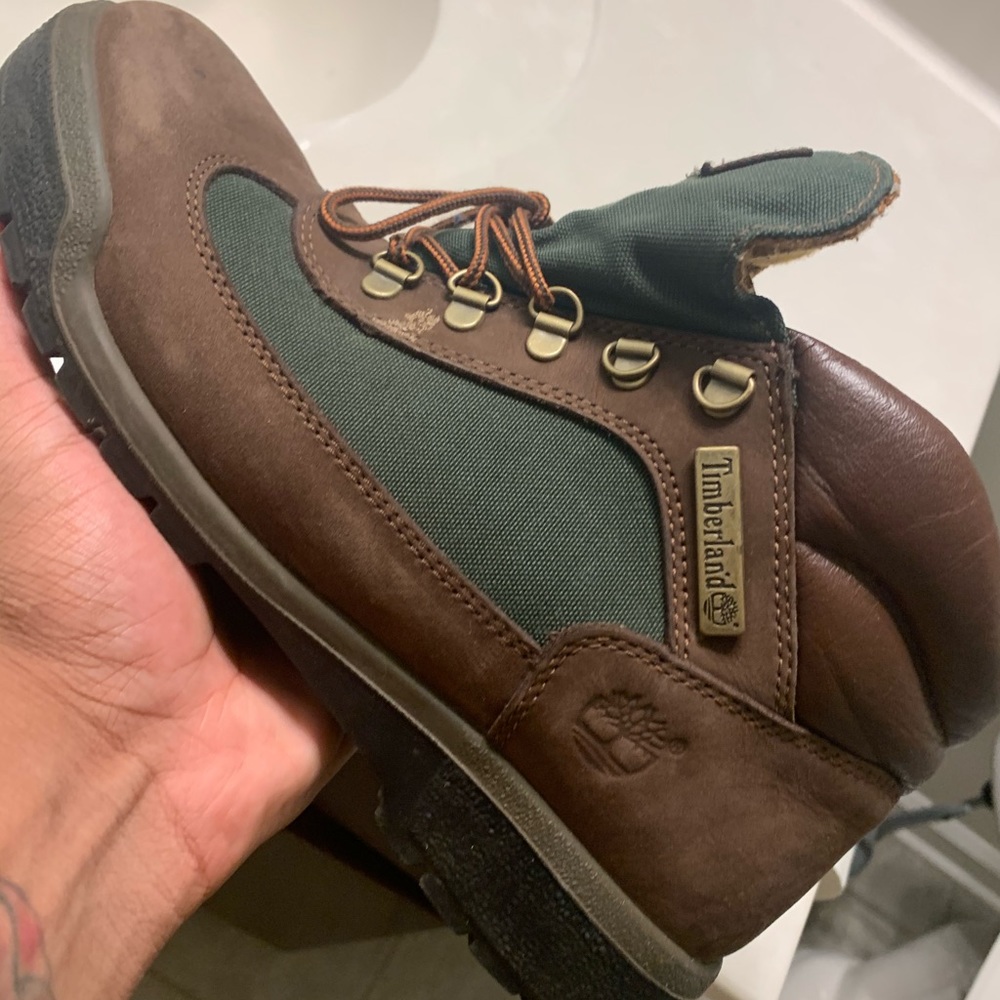 Beef and Brocolli Timberlands